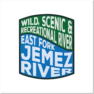 East Fork Jemez River Wild, Scenic and Recreational River wave Posters and Art